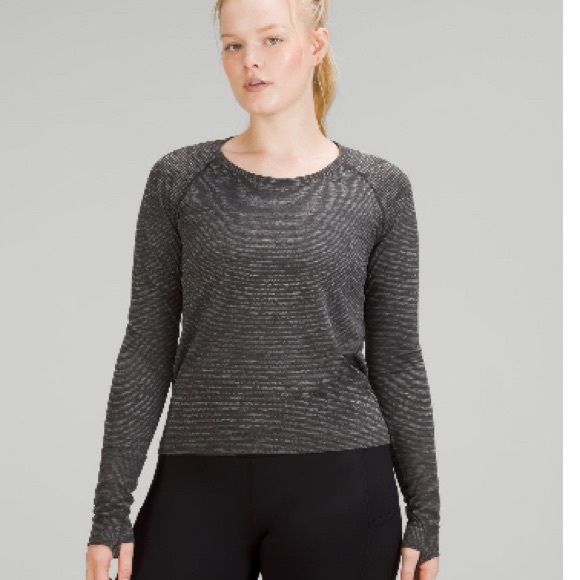 Swiftly Tech Long Sleeve 2.0 Race Length (4) Wee Are From Space Graphite Grey - Picture 1 of 5